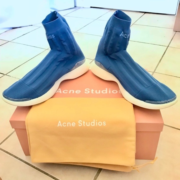 Acne Studios Tristan Sock Boot Sneaker - Picture 4 of 8